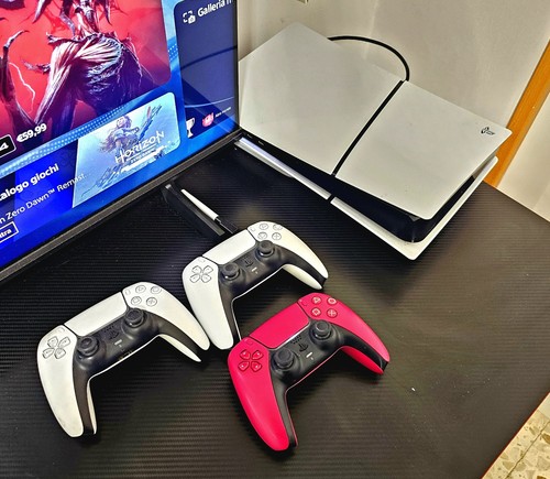 Sony ps5 slim disc 1tb - slim, 3