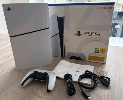 Sony ps5 slim disc scatola - slim, +
