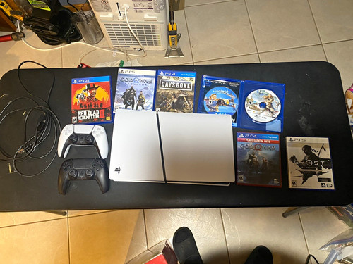 Sony playstation ps5 - 5, slim